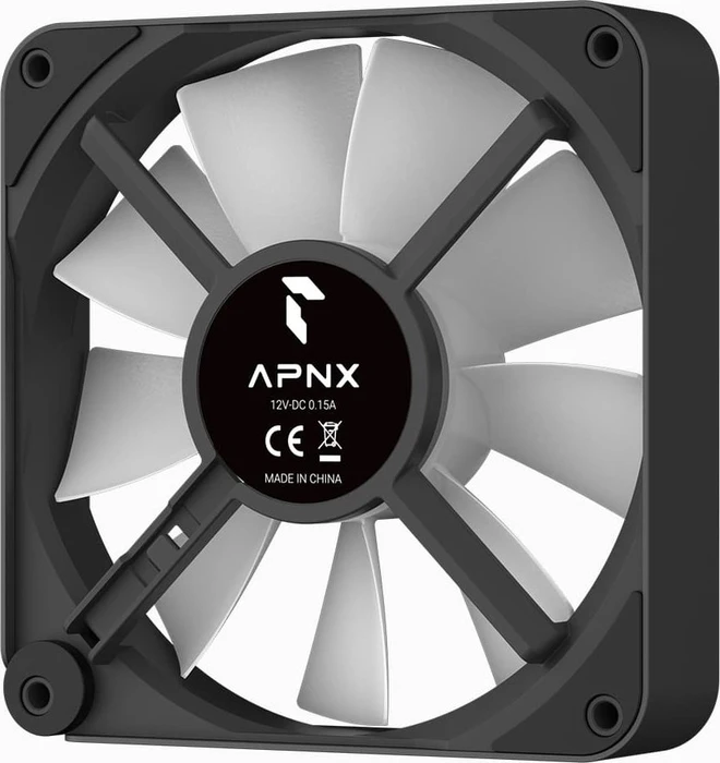 APNX FP2-120 PWM ARGB, schwarz, 120mm
