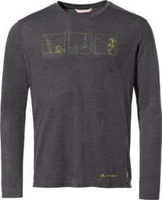 Vaude Rosemoor II Funktionsshirt langarm schwarz (Herren)