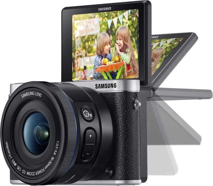 Samsung NX3000 schwarz mit Objektiv NX 16-50mm 3.5-5.6 ED PZ OIS i-Function