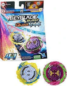 Hasbro Beyblade Burst QuadStrike Fierce Bazilisk B8 und Kerbeus K8 Doppelpack