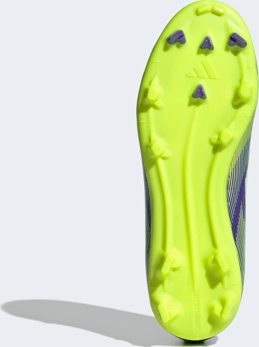 adidas F50 League Laceless FG/MG purple rush/cloud white/lucid lemon (Junior)