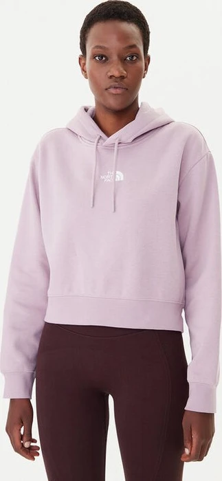 The North Face Essential Crop Hoodie ashen purple (Damen)