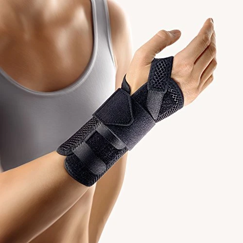 Bort Medical ManuStabil kurz Handgelenkbandage rechts Größe XS schwarz, 1 Stück