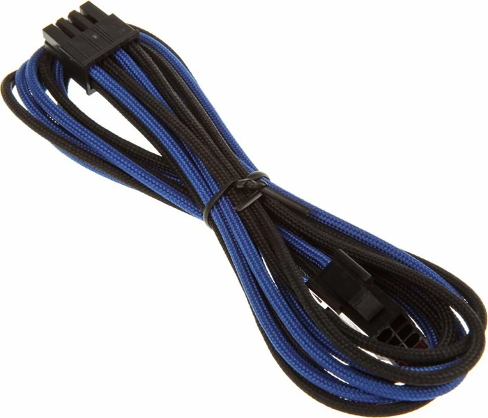 BitFenix Alchemy 8-Pin EPS12V Verlängerung 45cm, sleeved blau/schwarz