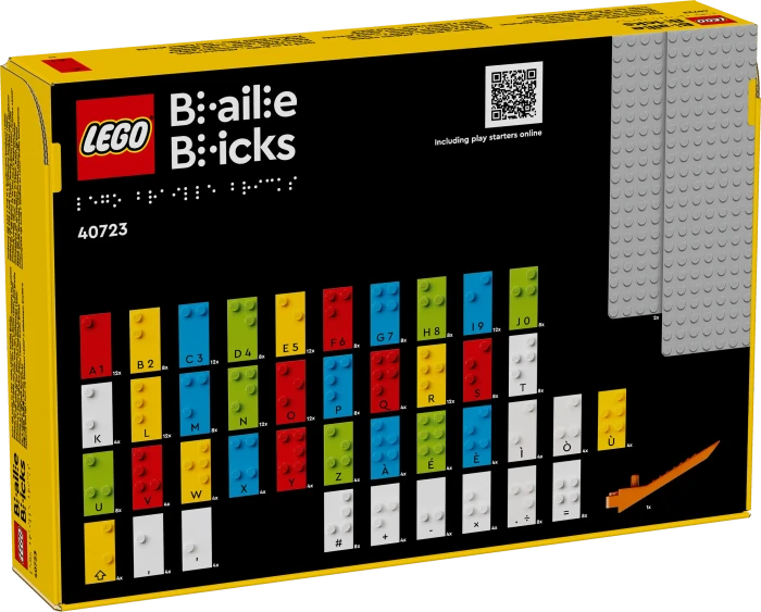 LEGO Spielspaß mit Braille - Italienisches Alphabet