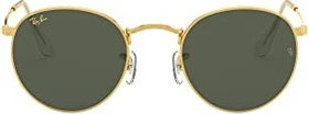 Ray-Ban RB3447 Round Metal Legend Gold 53mm polished gold/g15 green