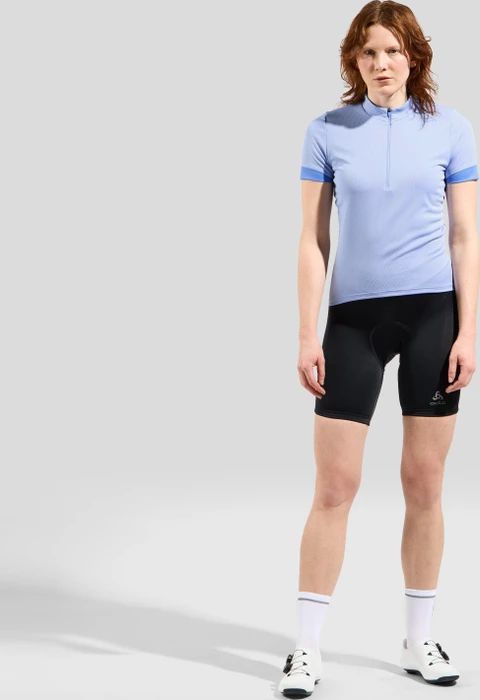Odlo Essentials Trikot kurzarm blue heron/persian jewel (Damen)