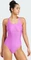 adidas Big Bars Badeanzug purple burst (Damen) Vorschaubild