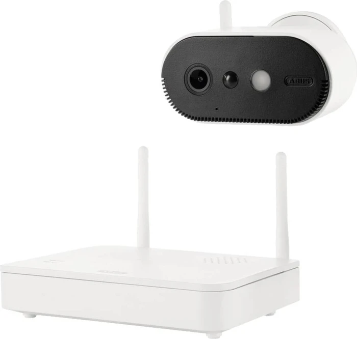 ABUS WLAN Akku Cam weiß, mit Basisstation