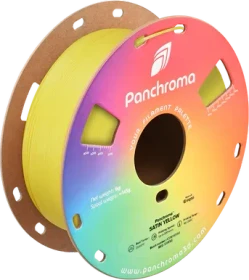Polymaker Panchroma PLA Satin, gelb, Spule, 1.75mm, 1.00kg