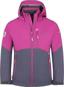Trollkids Balestrand Funktionsjacke fresh berry/graphite (Junior)