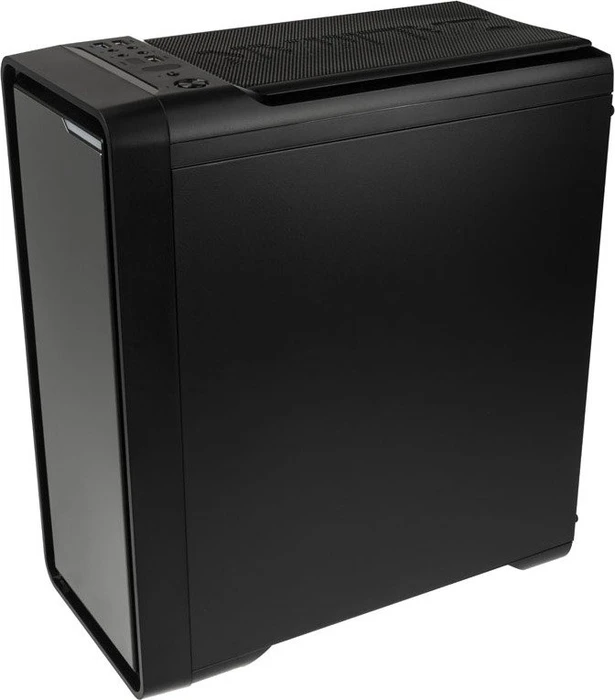 Zalman M3, schwarz, Glasfenster