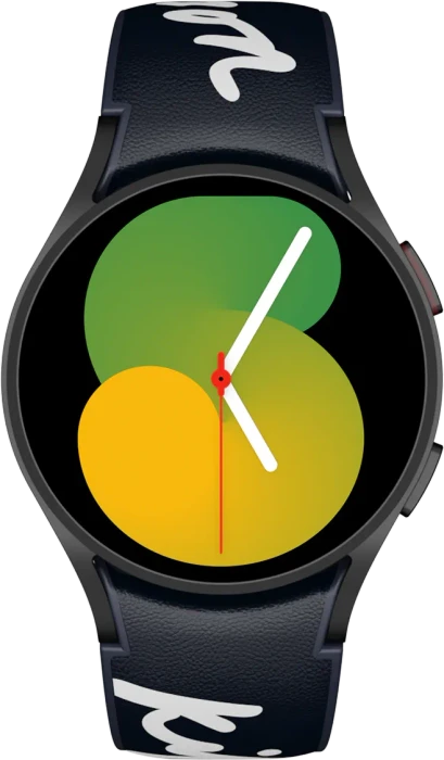 Samsung MAISON KITSUNE Hybrid Leather Band für die Galaxy Watch5-Serie Navy