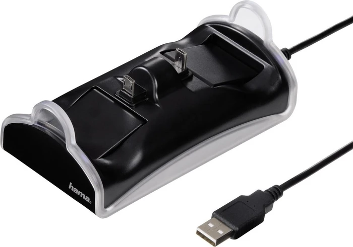 Hama Basic Dual Charger Controller Ladestation (PS4)