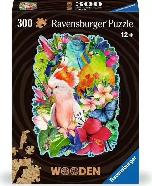 Ravensburger Puzzle Wooden Exotische Vögel