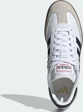 adidas Samba Classic cloud white/core black/vivid red (Herren)