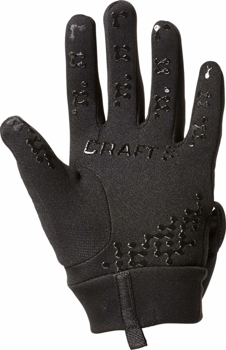 Craft Hybrid Weather Fahrradhandschuhe schwarz
