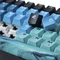 Sharkoon Skiller SGK50 S3 Ultimate Rev2 Set, PBT, blau/schwarz, LEDs RGB, hot-swap, Sharkoon Linear, USB, DE Vorschaubild