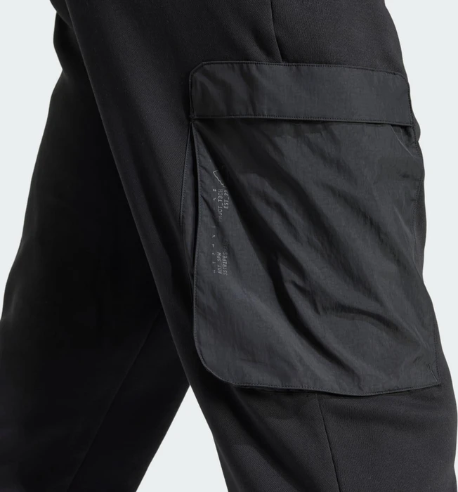 adidas City Escape Fleece Trainingshose lang schwarz (Herren)