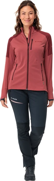 Vaude Elope Fleece II Jacke brick (Damen)