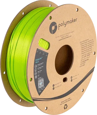 Polymaker Panchroma Silk PLA, Lime (Limettengrün), Spule, 1.75mm, 1.00kg