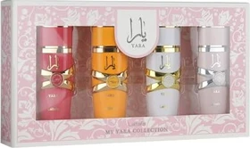 Lattafa Yara Collection 4x EdP Yara + Yara Candy + Yara Tous + Yara Moi 25ml Duftset