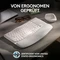 Logitech Wave Keys, Grauweiß, Logi Bolt, USB/Bluetooth, DE Vorschaubild