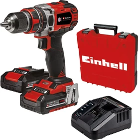 Einhell Professional TP-CD 18/50 Li-i BL FCB Akku-Schlagbohrschrauber inkl. Koffer + 2 Akkus 2.0Ah + Zubehör