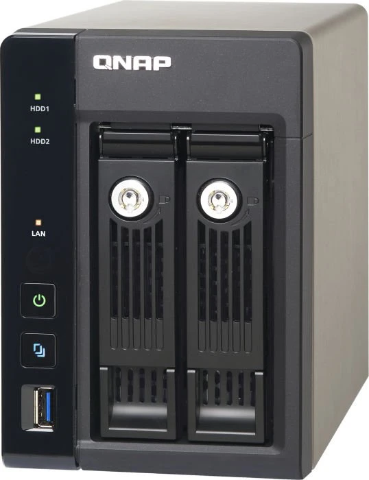 QNAP Turbo Station TS-253 Pro, 2GB RAM, 2x RJ-45 1000Base-T, 3x USB-A 3.0