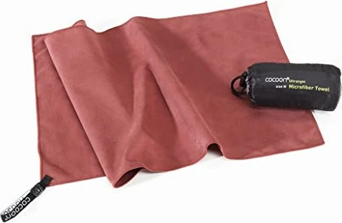 Cocoon Ultralight Mikrofaser XL Handtuch marsala red