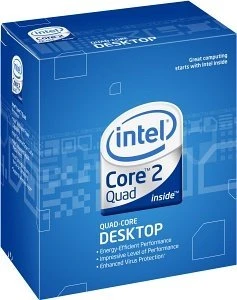 Intel Core 2 Quad Q8300, 4C/4T, 2.50GHz, boxed