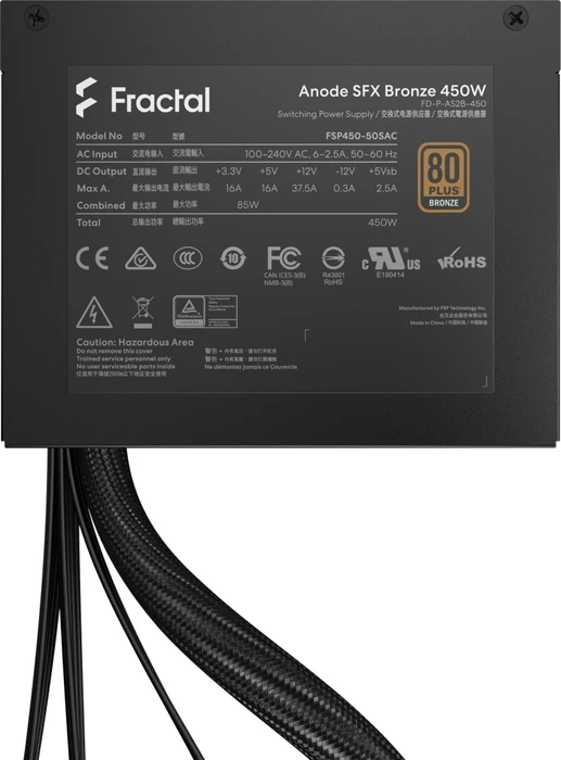Fractal Design Anode SFX Bronze 450W, SFX 3.42