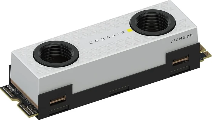 Corsair Force Series MP600 Pro XT Hydro X White 2TB, M.2 2280 / M-Key / PCIe 4.0 x4, Kühlkörper
