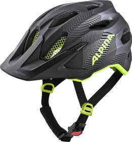 Alpina Carapax Jr. Kinderhelm black/neon yellow