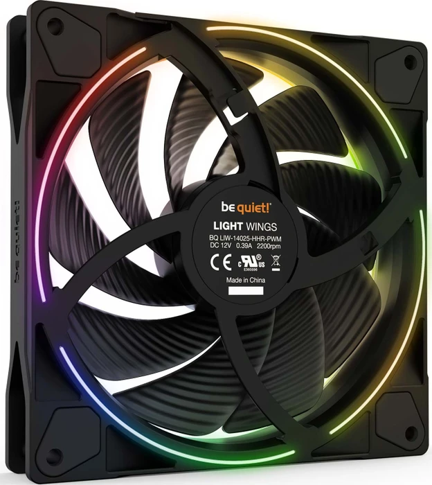 be quiet! Light Wings PWM High-Speed, 140mm