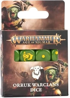 Games Workshop Warhammer Age of Sigmar Würfelset: Orruk Warclans