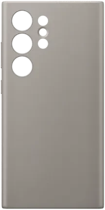 Samsung Hochuen Vegan Leather Case für Galaxy S24 Ultra taupe
