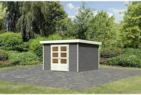 Karibu Askola 6 Gartenhaus terragrau