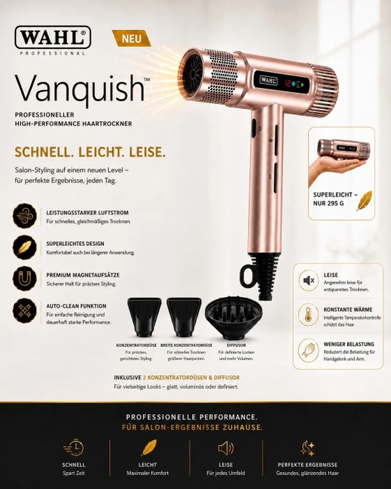 Wahl Vanquish rose-gold