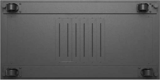 Lanberg 19" Rackschrank 42HE, LCD, freistehend, Flat Pack, V2, Glastür, IP20, RAL 9004, 1200mm tief