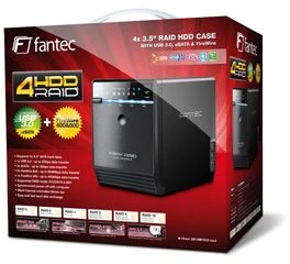 Fantec QB-35RFEU3, USB-B 3.0/eSATA/FireWire 400/800