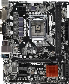 ASRock H110M-DVS R2.0 (Intel 1151)