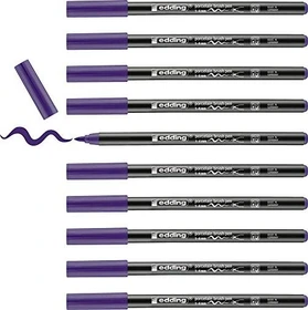 edding 4200 Porzellanpinselstift violett, 10er-Pack