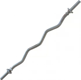Tunturi Curl mit Schraubverschluss 120cm Hantelstange