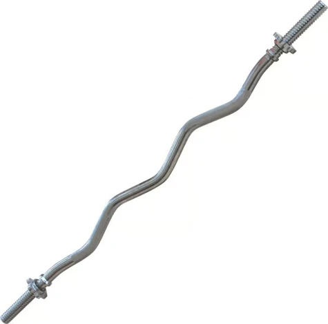 Tunturi Curl mit Schraubverschluss 120cm Hantelstange