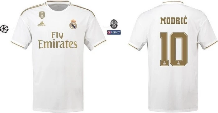 adidas Real Madrid Modric 10 2019 Heimtrikot (Herren)