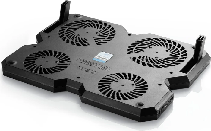 DeepCool Multi Core X6, Notebook-Stand/Notebook-Kühler bis 15.6", schwarz
