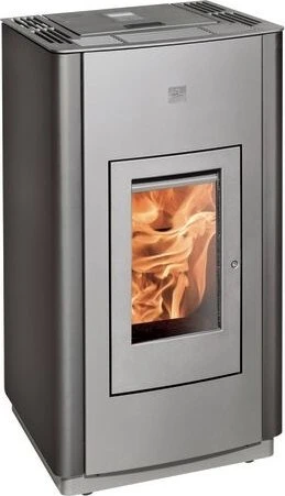 Haas+Sohn Pelletto-III 419.08 perl-grau/perl-anthrazit Pellet-Kaminofen