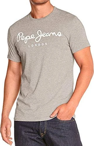 Pepe Jeans Original Stretch T-Shirt kurzarm marl grey (Herren)