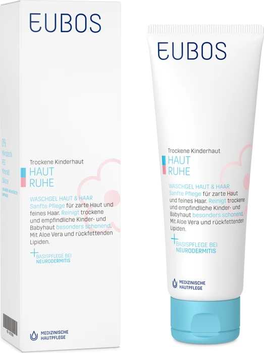 Eubos Haut Ruhe Kinder Waschgel Haut & Haar, 125ml